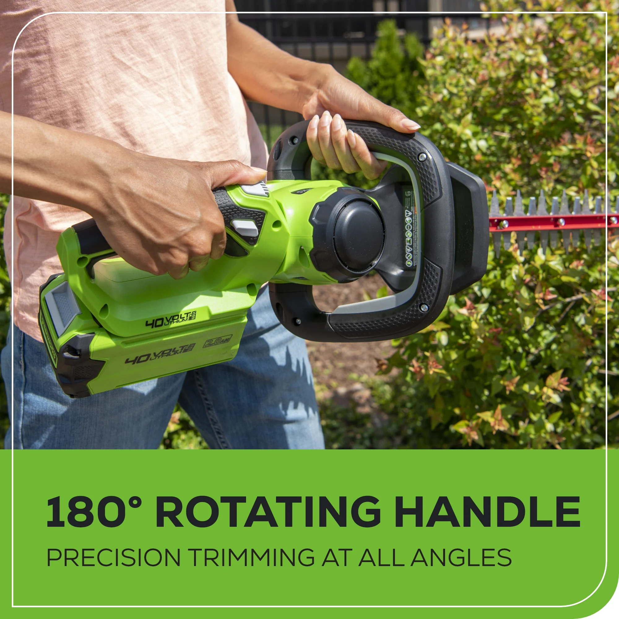 40V 24 Cordless Battery Hedge Trimmer (Tool Only)