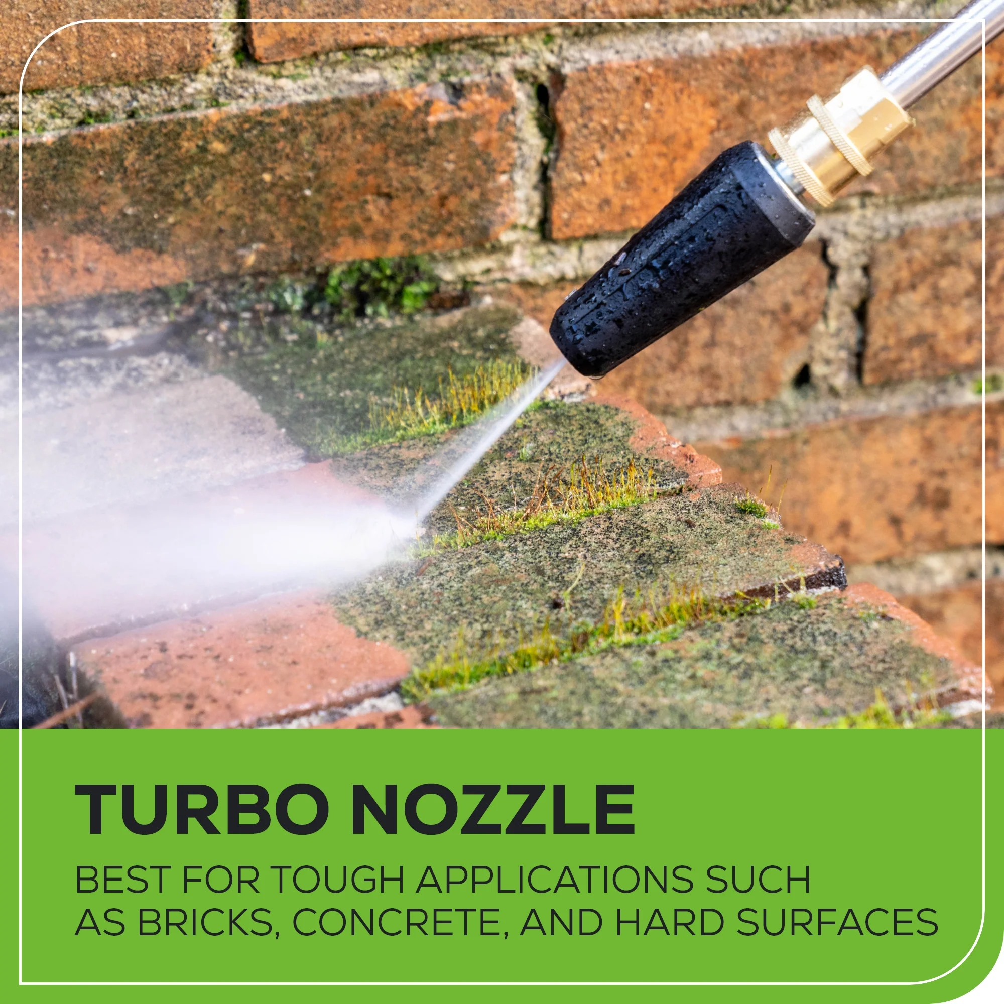 RENEWED 2000 PSI 1.2 GPM Cold Water Electric Pressure Washer w/ 12” Surface Cleaner and Premium Foam Cannon