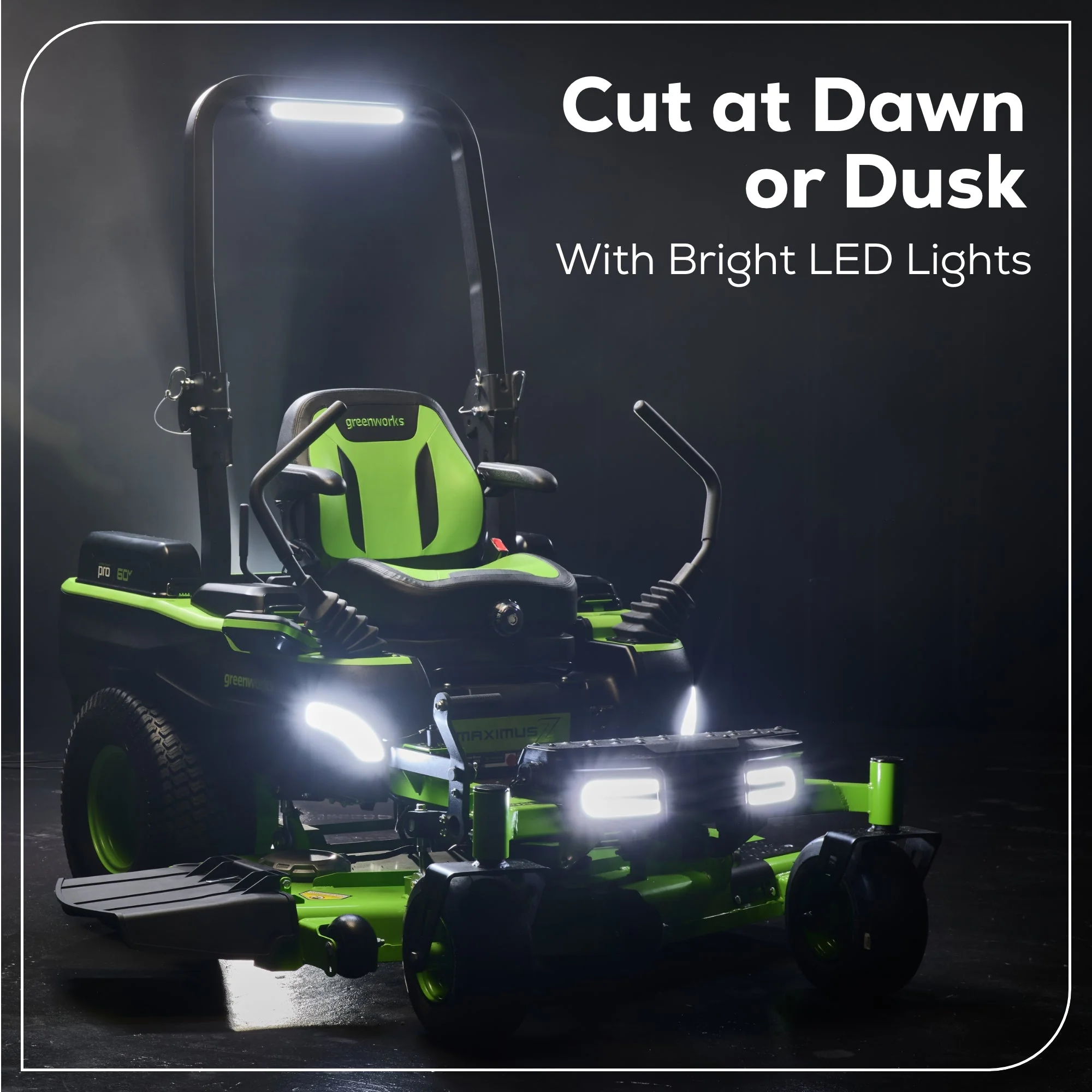 60V 54 MaximusZ Zero Turn Riding Mower 4PC Combo Kit with (2) 20.0 Ah, (2) 8.0 Ah, (2) 4.0 Ah & (1)2.5Ah Batteries and (2) Charger