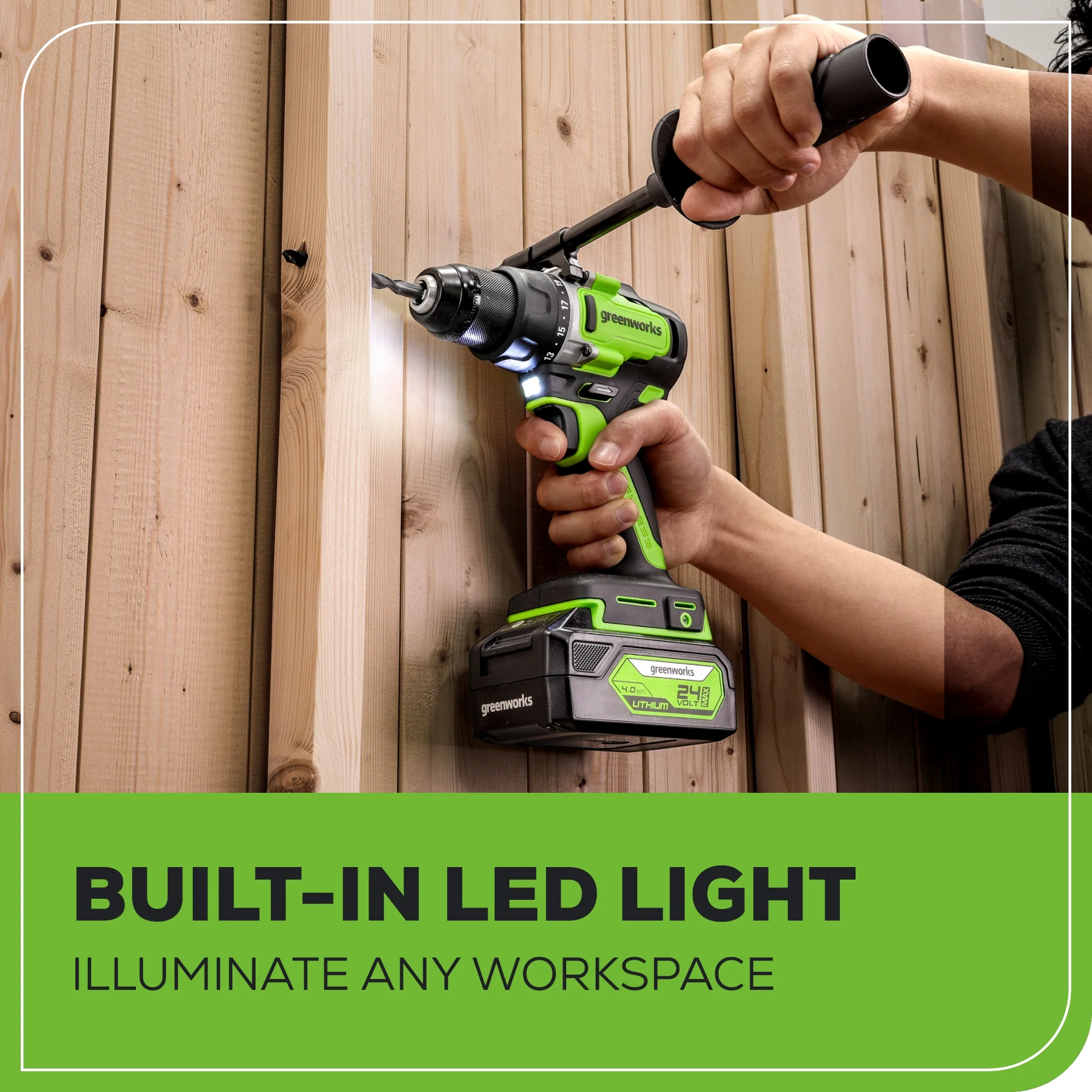 24V Cordless Battery 1/2 800 in/lbs Drill Driver (Tool Only)