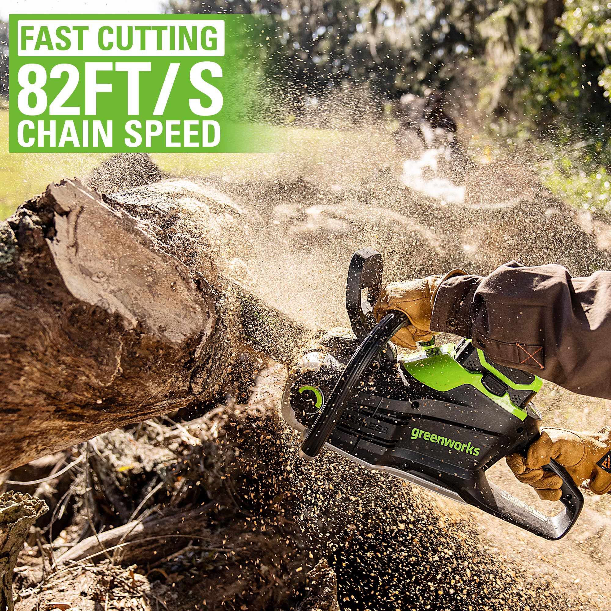 80V 20  3KW Cordless Battery Chainsaw (Tool Only)