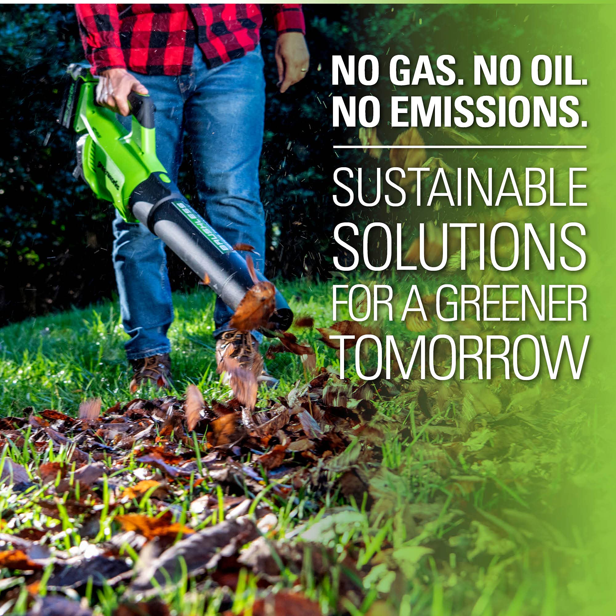 40V 550 CFM Cordless Battery Leaf Blower w/ 4.0 Ah Battery & Charger