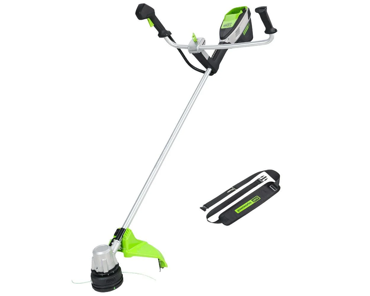 60V 16 Cordless Battery Bike Handle String Trimmer (Tool Only)