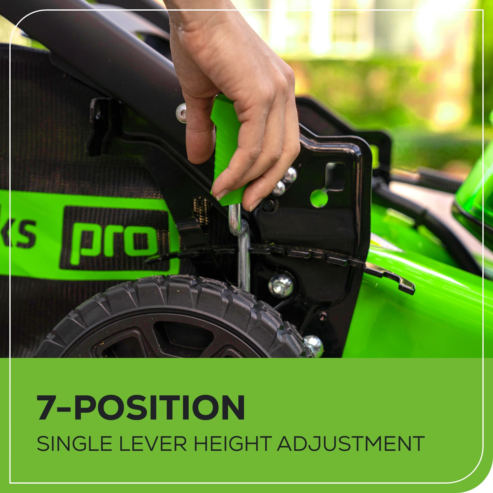 80V 21 Cordless Battery 4-in-1 Self-Propelled Mower w/ (2) 4.0Ah Batteries & Charger