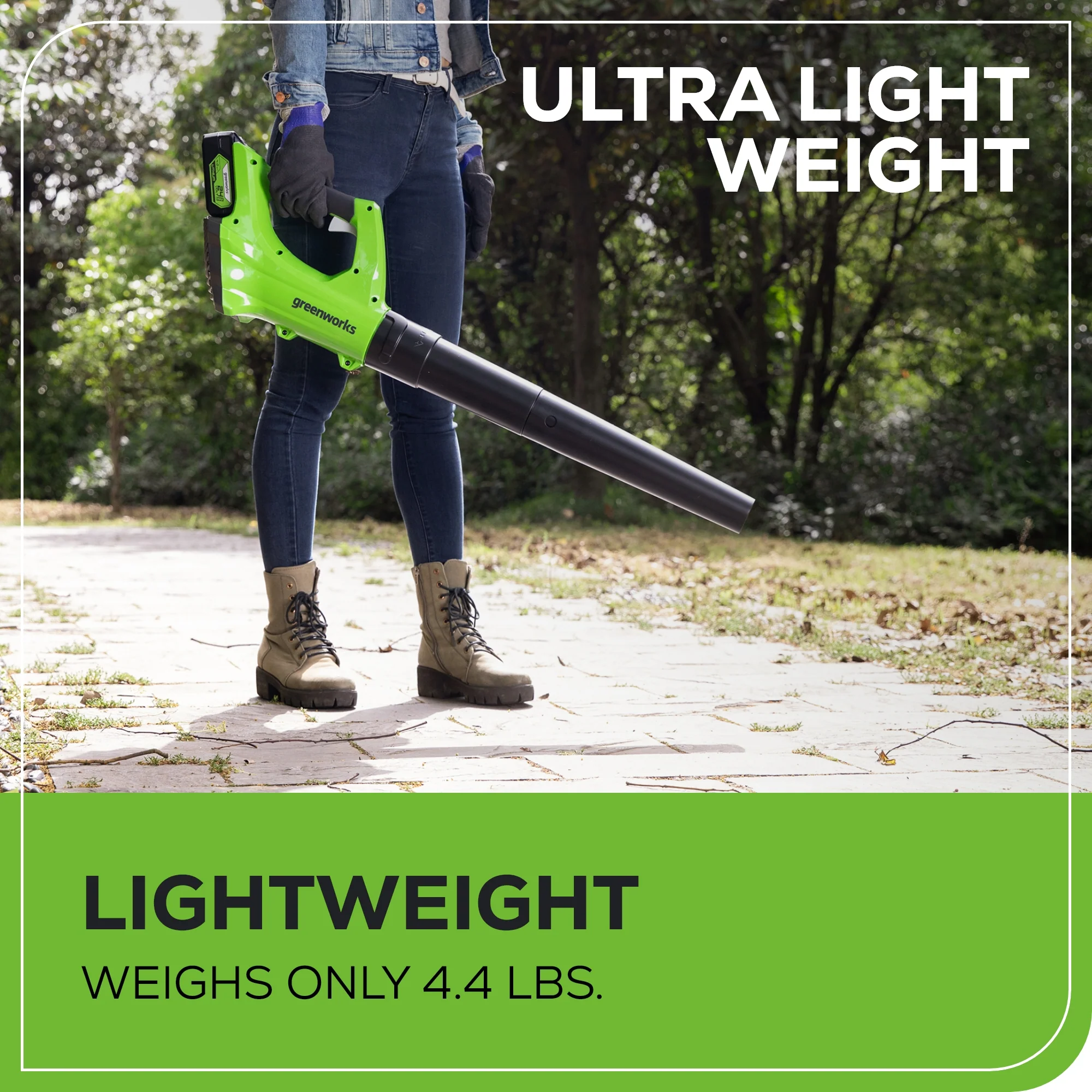 24V Cordless 330 CFM Axial Blower w/ 2.0Ah Battery & Charger