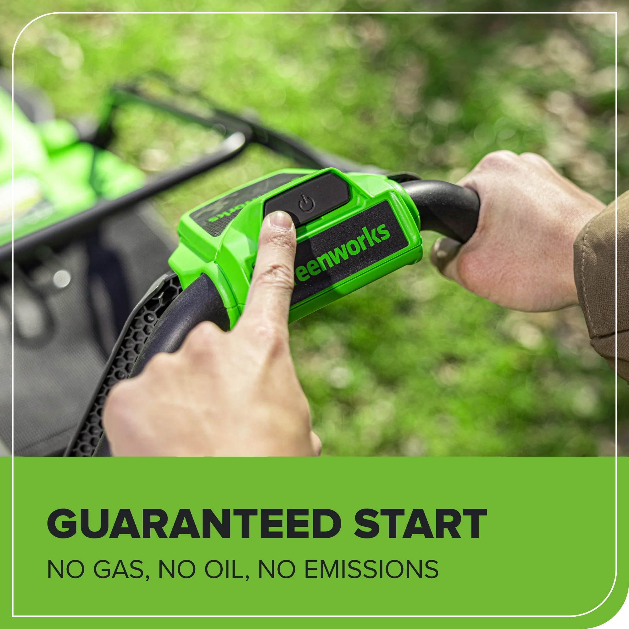 40V 14 Cordless Battery BL Push Lawn Mower w/ 4.0Ah Battery & Charger