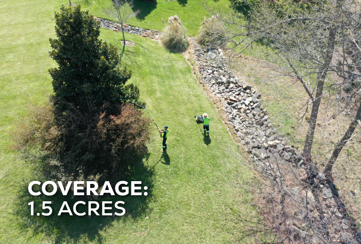 82V 25 Self Propelled Mower w/ (2) 4Ah Battery & Dual Port Charger