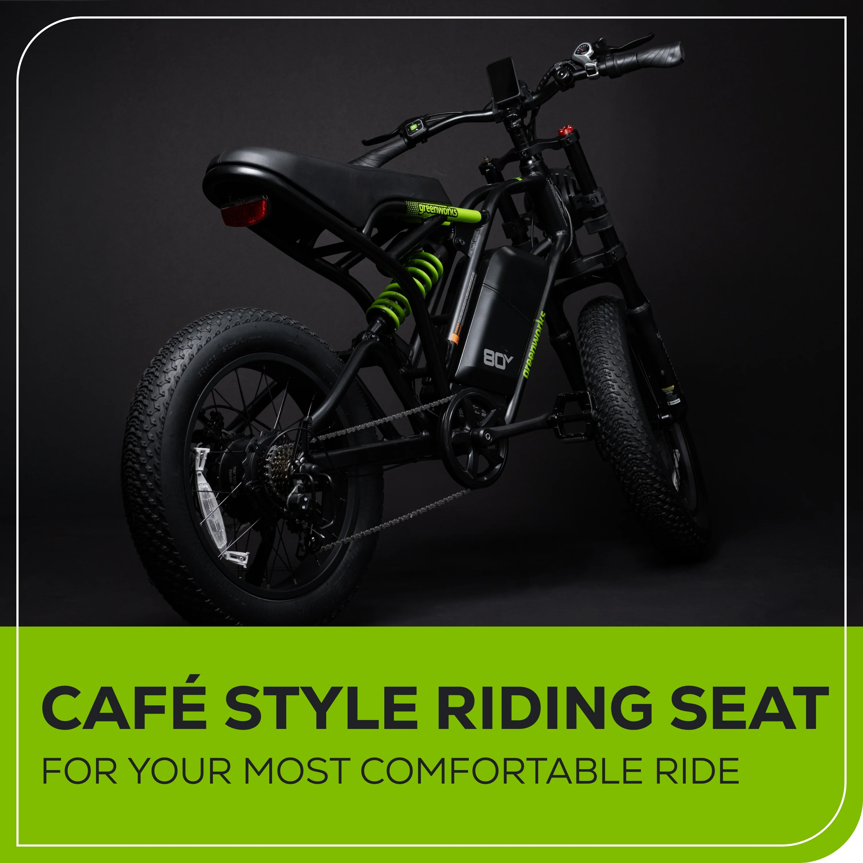 60V VENTURE Series 20” Fat Tire Electric Utility Bike (Tool Only)