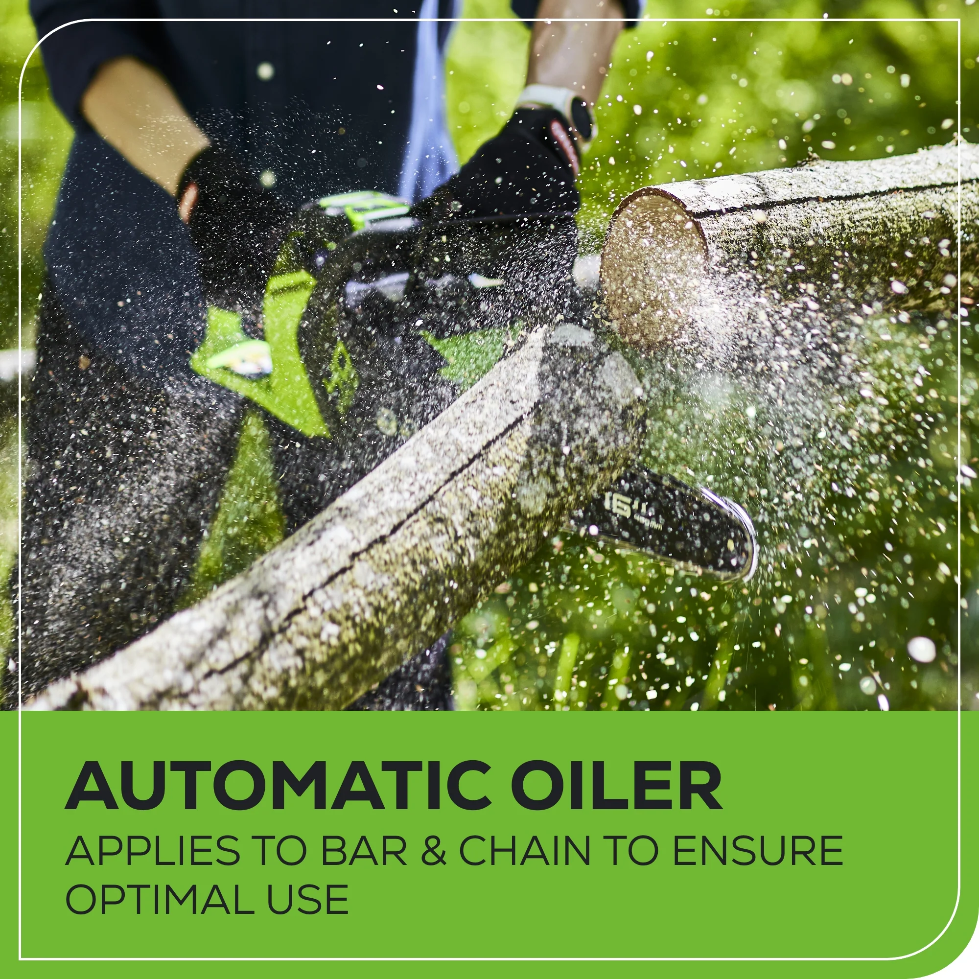 40V 16 Cordless Battery Chainsaw (Tool Only)