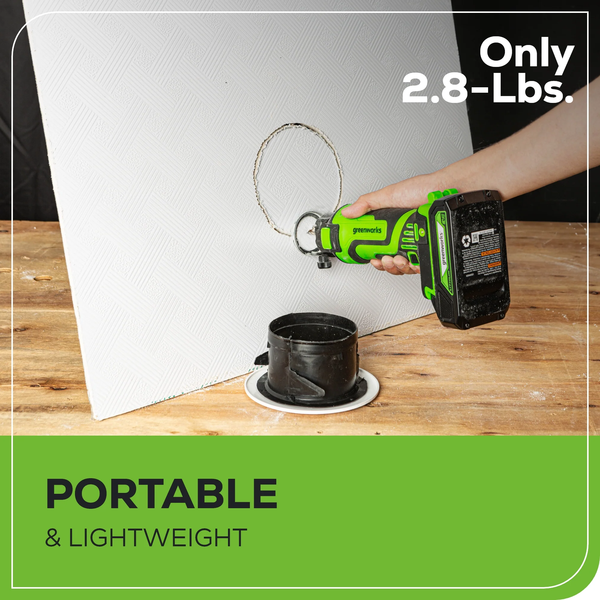 24V Cordless Battery Speed Saw Rotary Cutter (Tool Only)