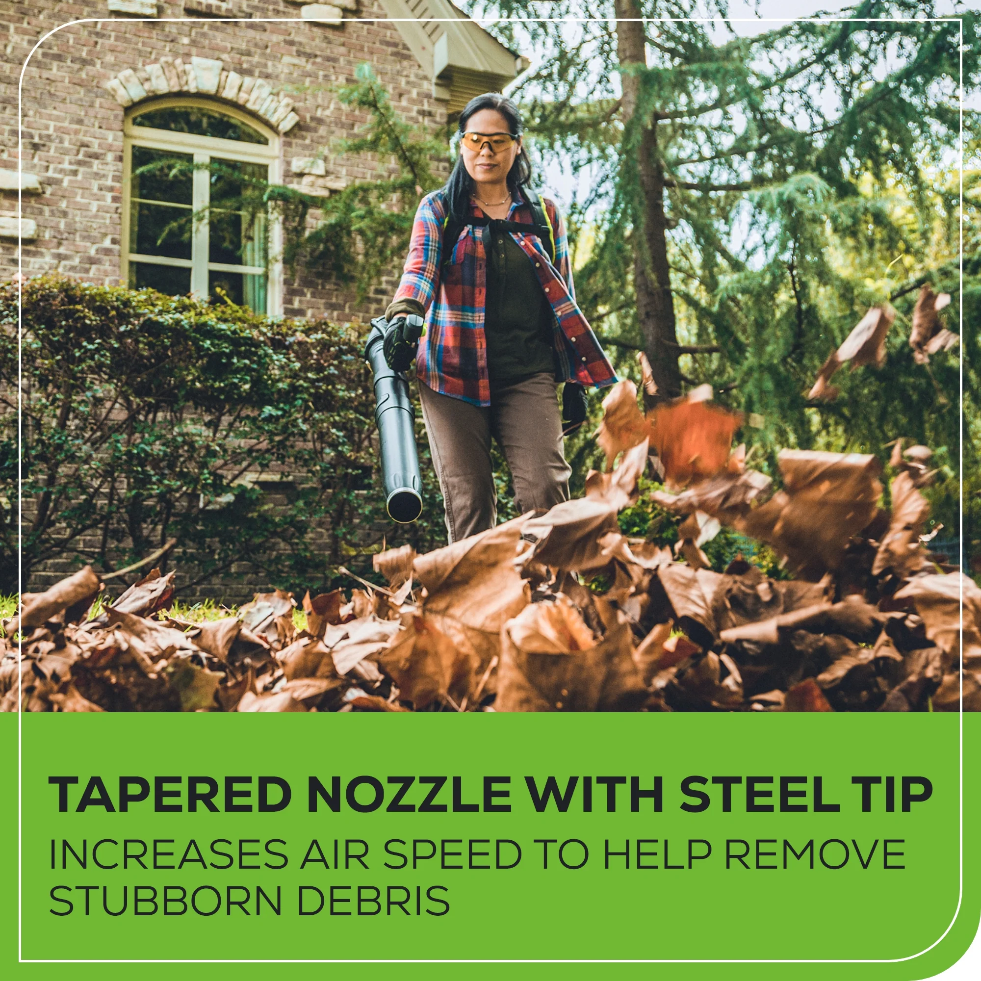 60V 730 CFM Cordless Battery Brushless Backpack Blower w/ 8.0Ah Battery & Charger