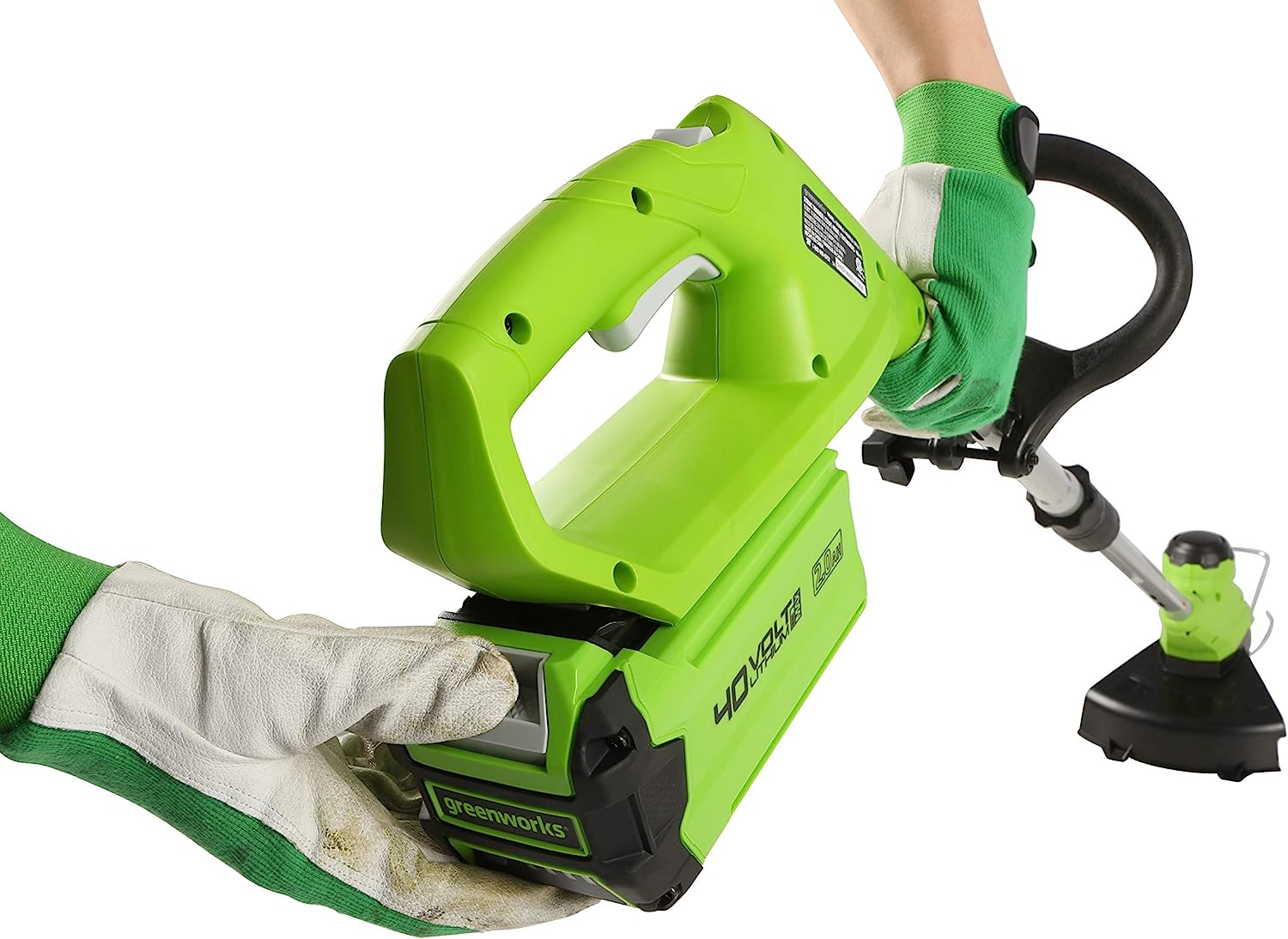 40V 12 Brushless TORQDRIVE™ String Trimmer w/2Ah USB Battery and Charger