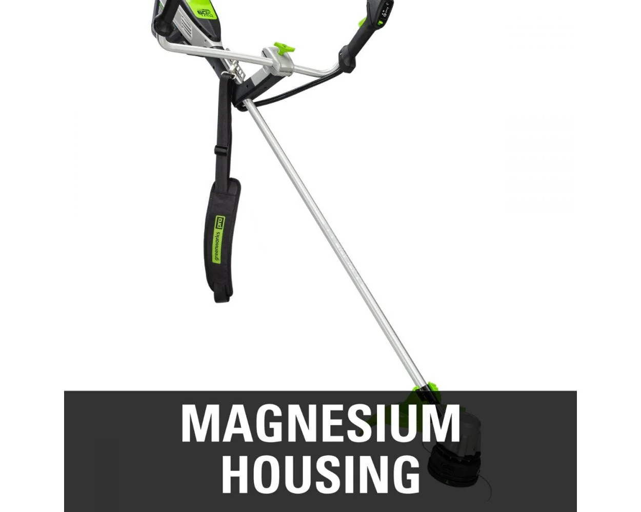 60V 16 Cordless Battery Bike Handle String Trimmer (Tool Only)