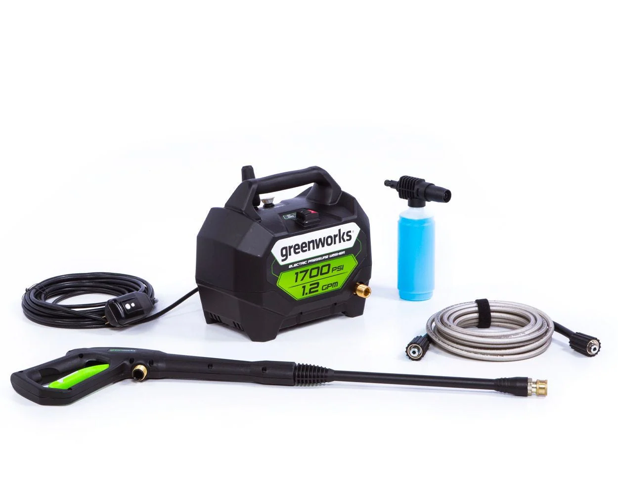 1700-PSI Hand Carry 1.2-GPM Electric Pressure Washer