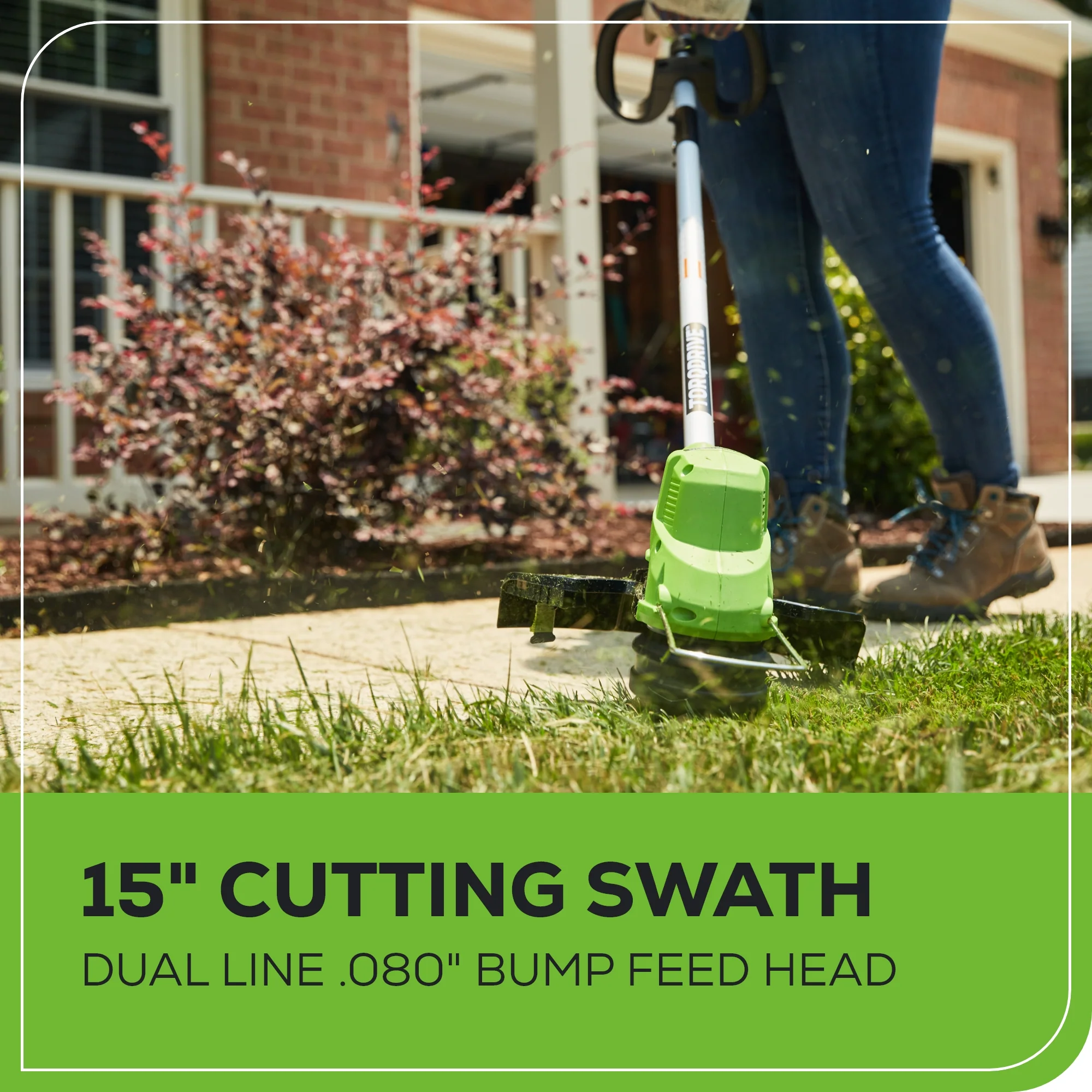 40V 15  Gen 2 Cordless Battery String Trimmer (Tool Only)