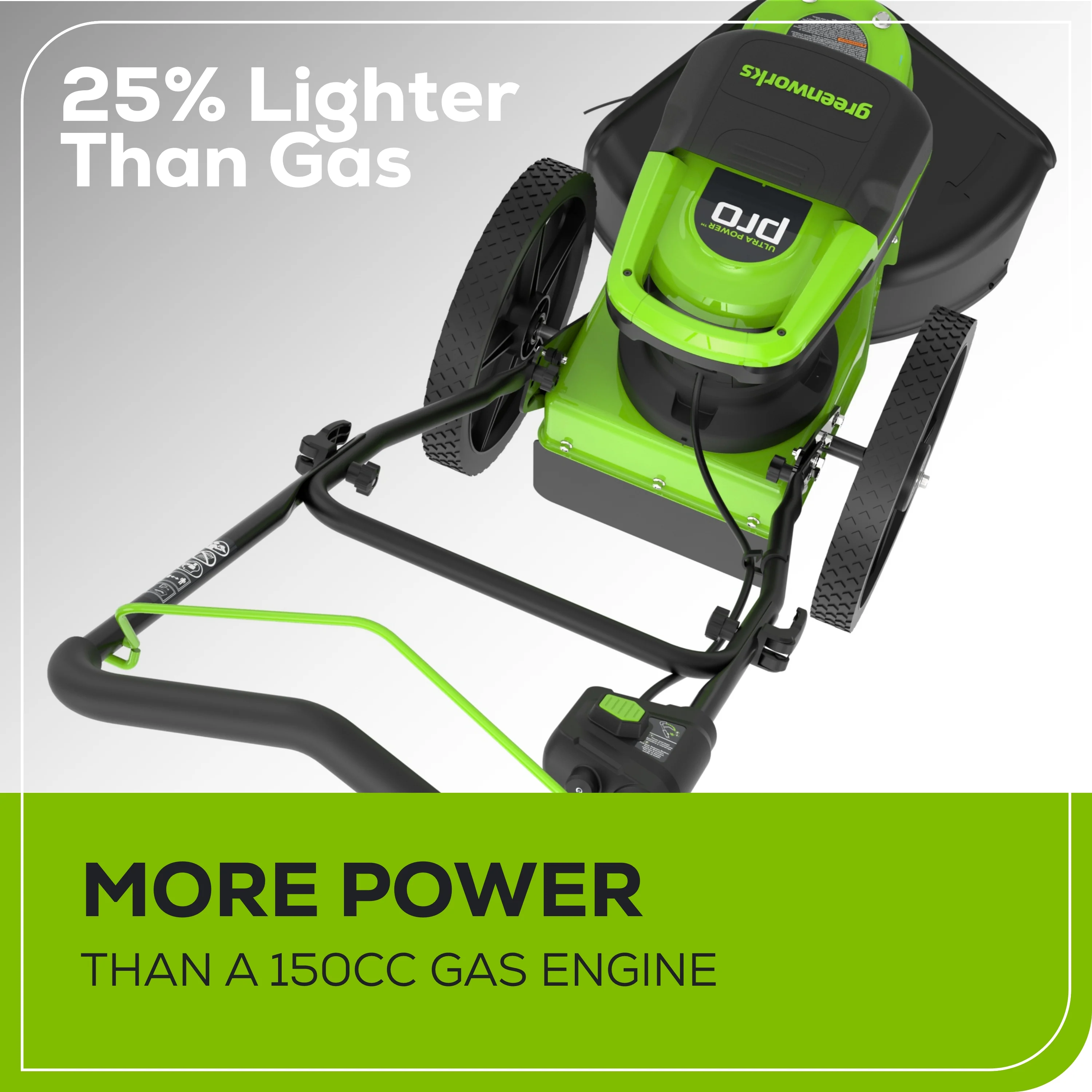 60V 22 Cordless Battery Wheeled String Trimmer w/ 8.0Ah Battery & Charger