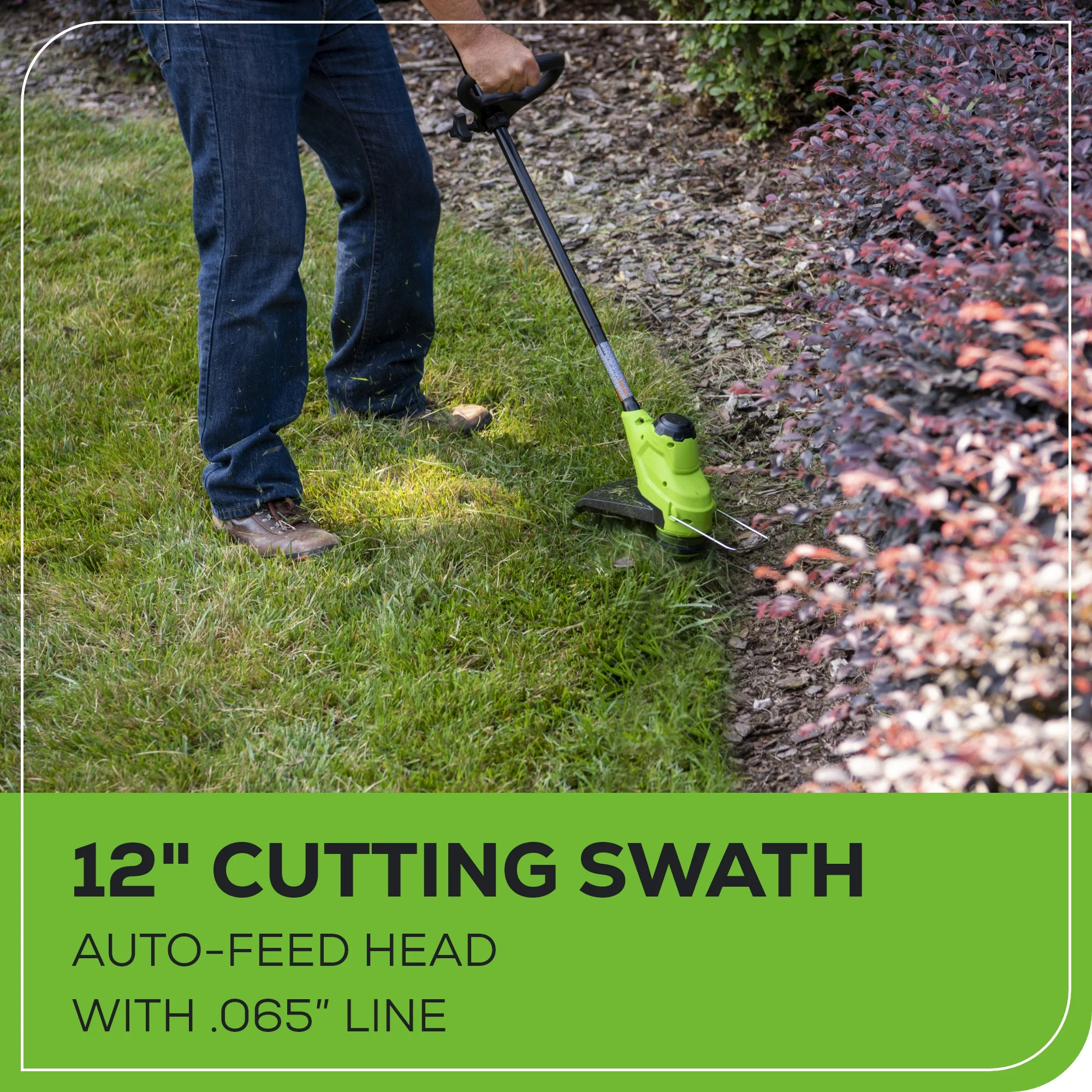 48V (2x24V) 21 Cordless Battery Self-Propelled Mower, 12 String Trimmer & 320 CFM Blower Combo Kit w/ (2) 5.0Ah Batteries & Chargers