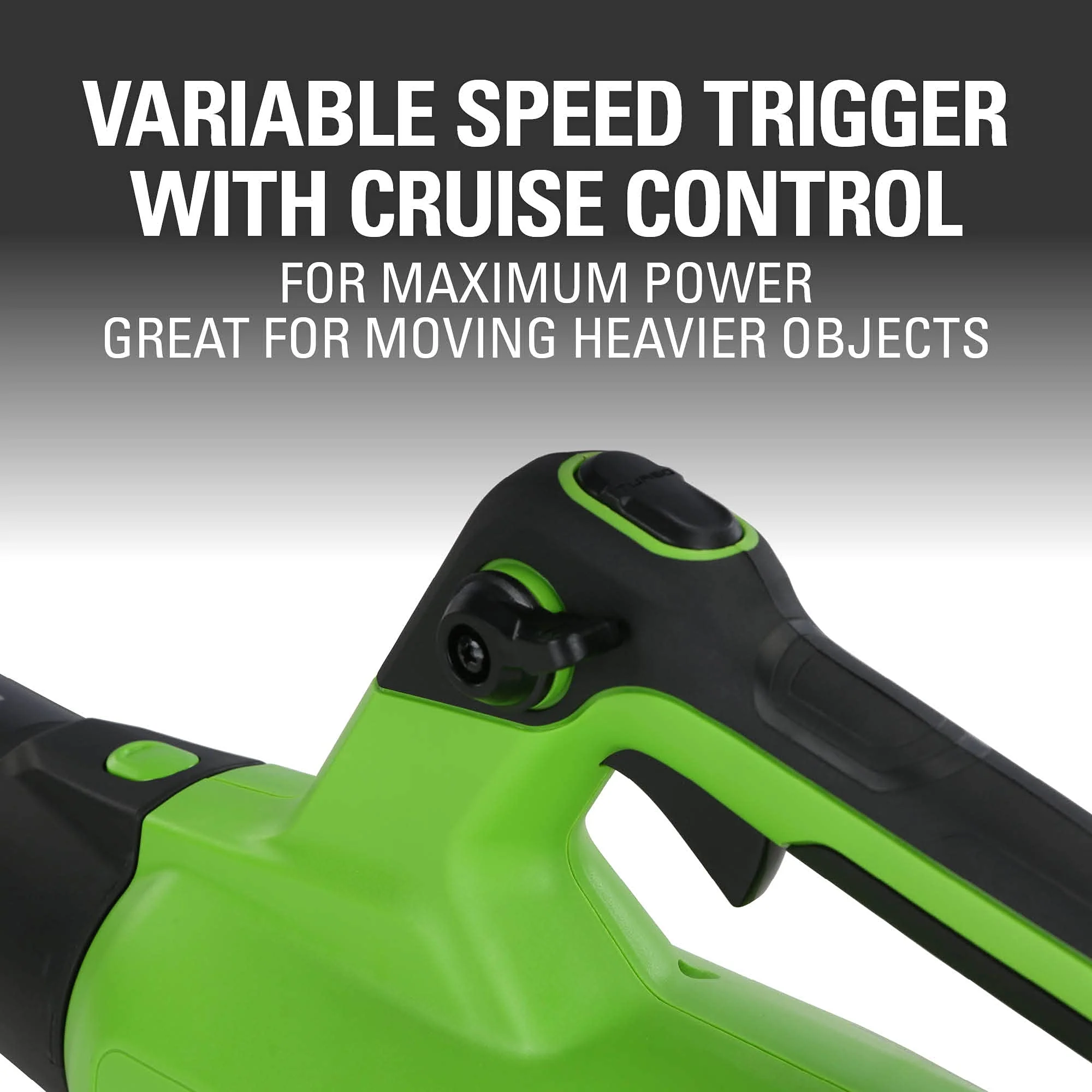 40V 550 CFM Cordless Battery Leaf Blower w/ 4.0 Ah Battery & Charger