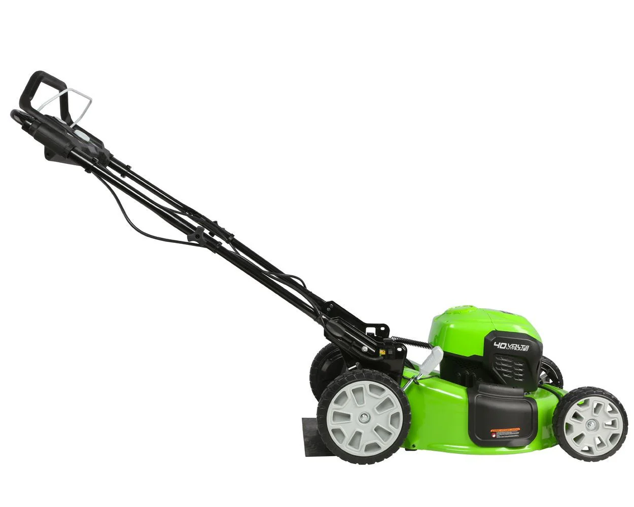 RENEWED 40V 21 Cordless Battery Self-Propelled Lawn Mower w/ (2) 4.0Ah USB Batteries & Charger