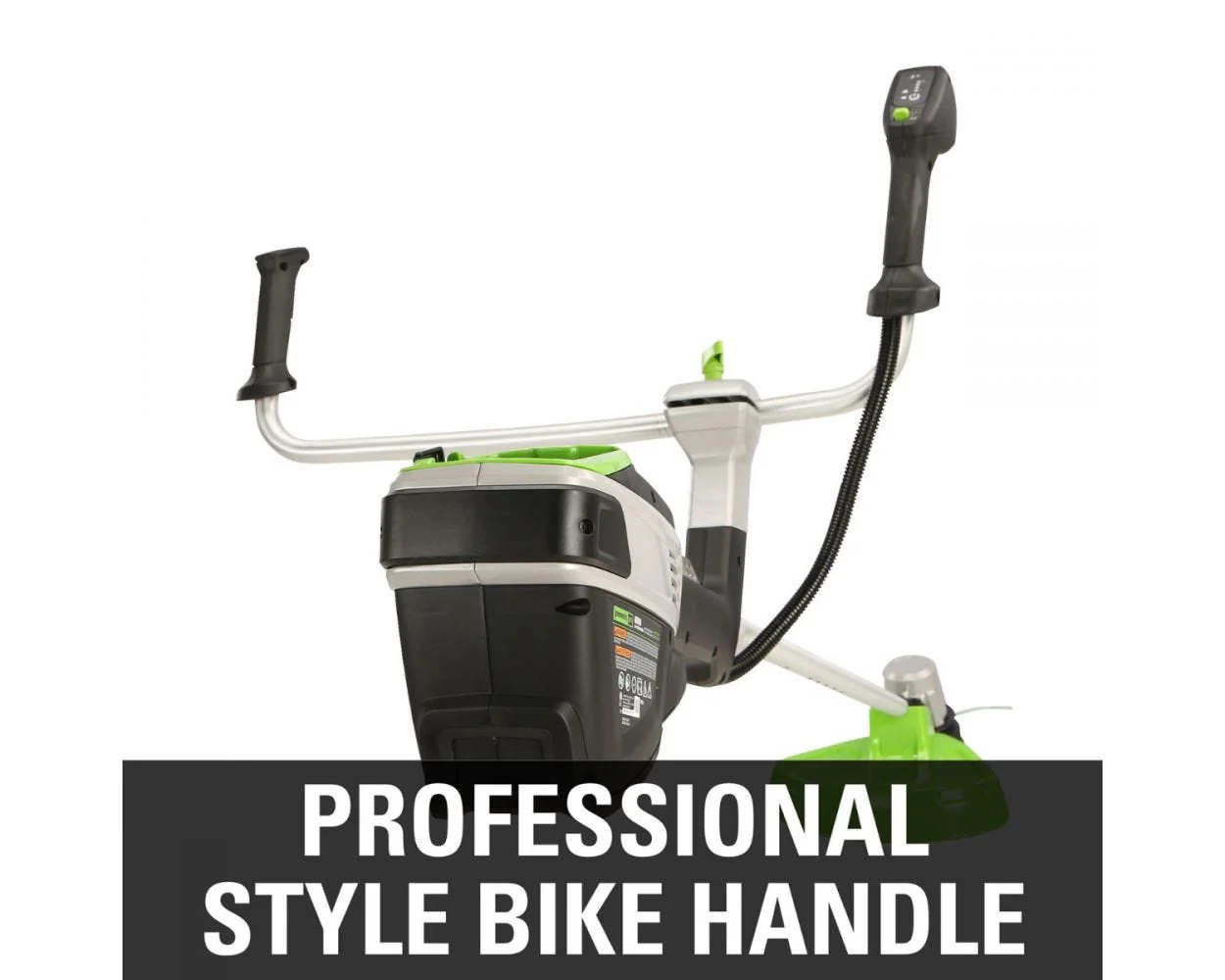 60V 16 Cordless Battery Bike Handle String Trimmer (Tool Only)