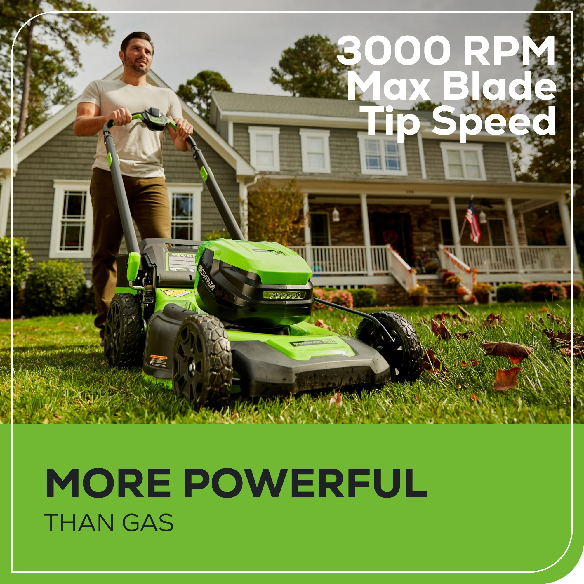 80V 21 Cordless Battery 4-in-1 Self-Propelled Lawn Mower w/ 5.0Ah Battery & Rapid Charger