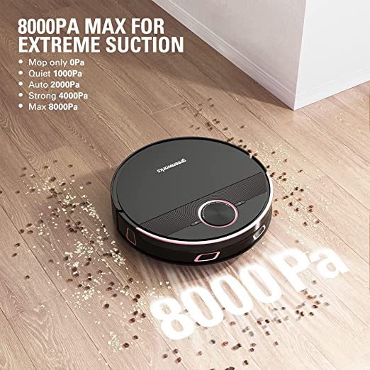 GRV-5011 2-in-1 Self Cleaning Robot Vacuum/Mop