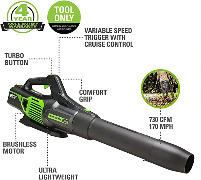 80V 16 Cordless Battery String Trimmer, 730 CFM Blower & 26 Hedge Trimmer Combo Kit w/ 2.0 Ah Battery & Charger
