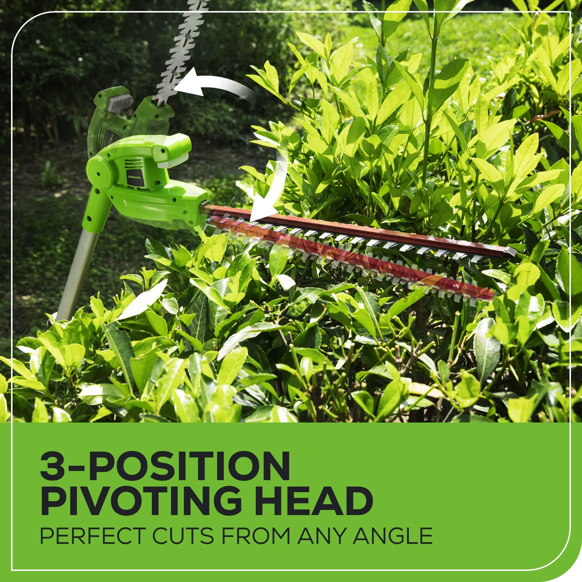 40V Cordless 8 Pole Saw with Hedge Trimmer Attachment Combo Kit (Tool Only)