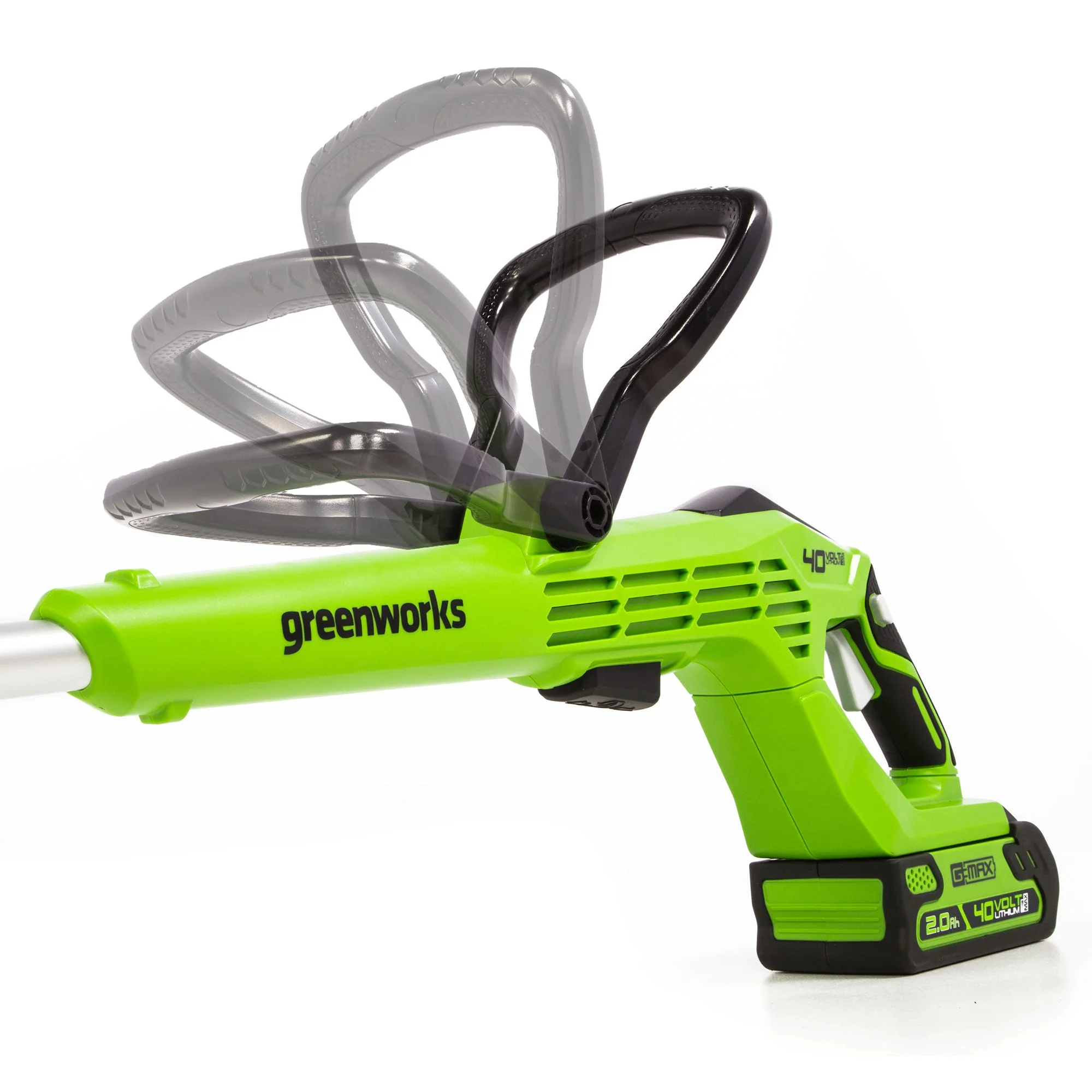 40V 12 Gear Reduced String Trimmer w/ 2.0Ah Battery & Charger