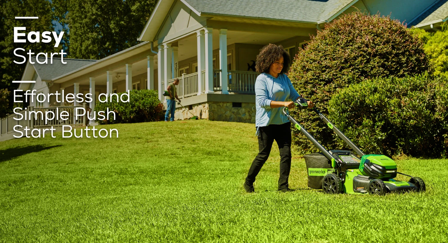 RENEWED 80V 21 Cordless Battery 4-in-1 Self-Propelled Lawn Mower w/ 4.0Ah, 2.0Ah Battery & Rapid Charger