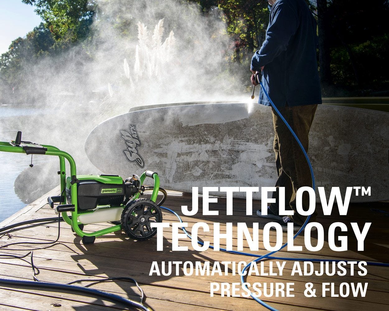 RENEWED Pro 3000-PSI Brushless 2.0-GPM Electric Pressure Washer