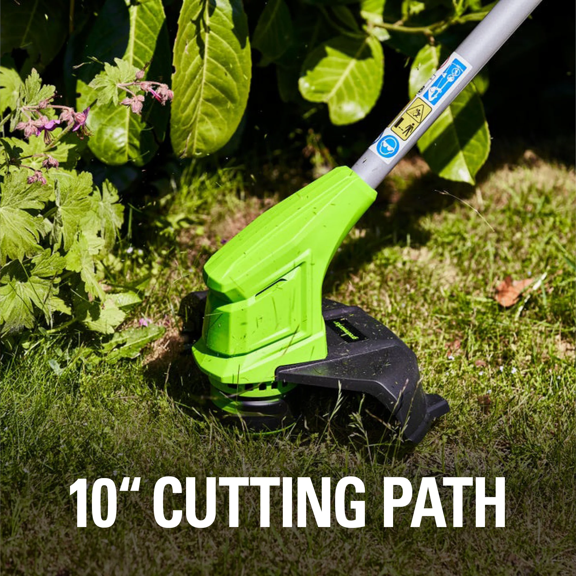 24V 10 Cordless Battery String Trimmer w/ 2.0Ah Battery & Charger