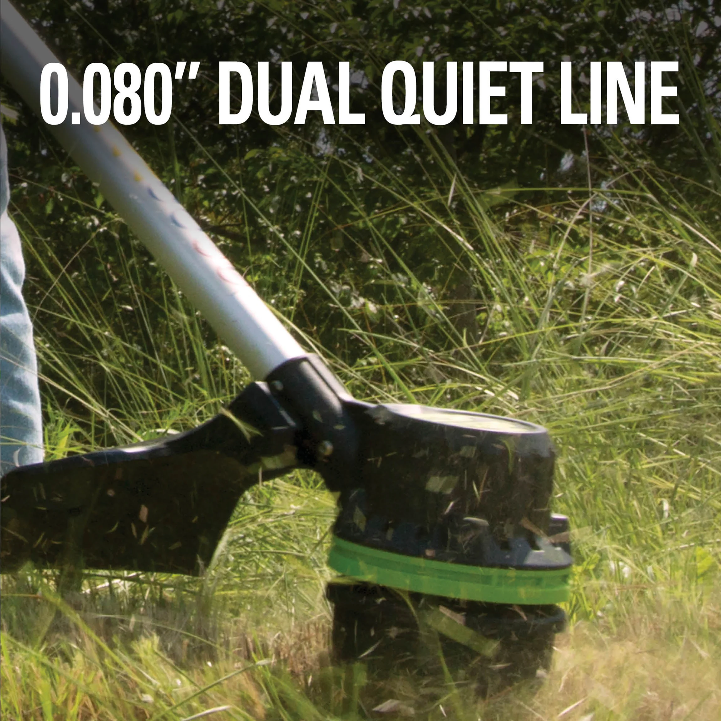 80V Cordless 16 Brushless String Trimmer( .08 line) w/ 2.0Ah Battery & Charger