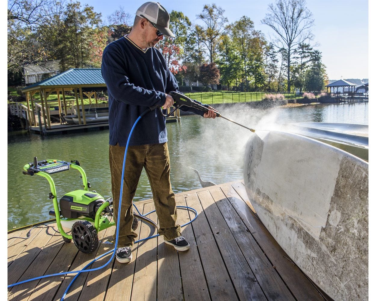 RENEWED Pro 3000-PSI Brushless 2.0-GPM Electric Pressure Washer