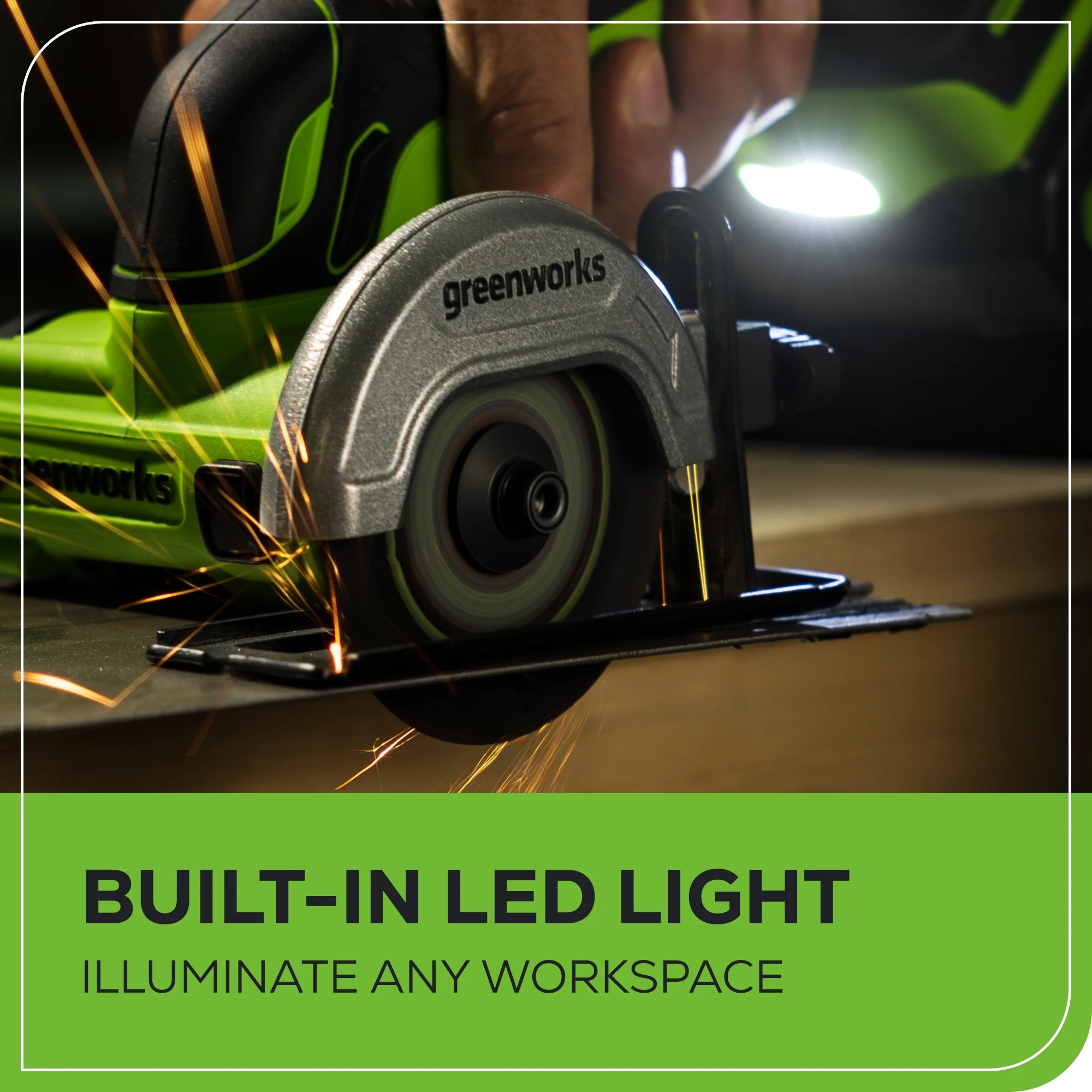 24V Cut-Off Saw w/ 3 Cut-Off Wheels (Tool Only)