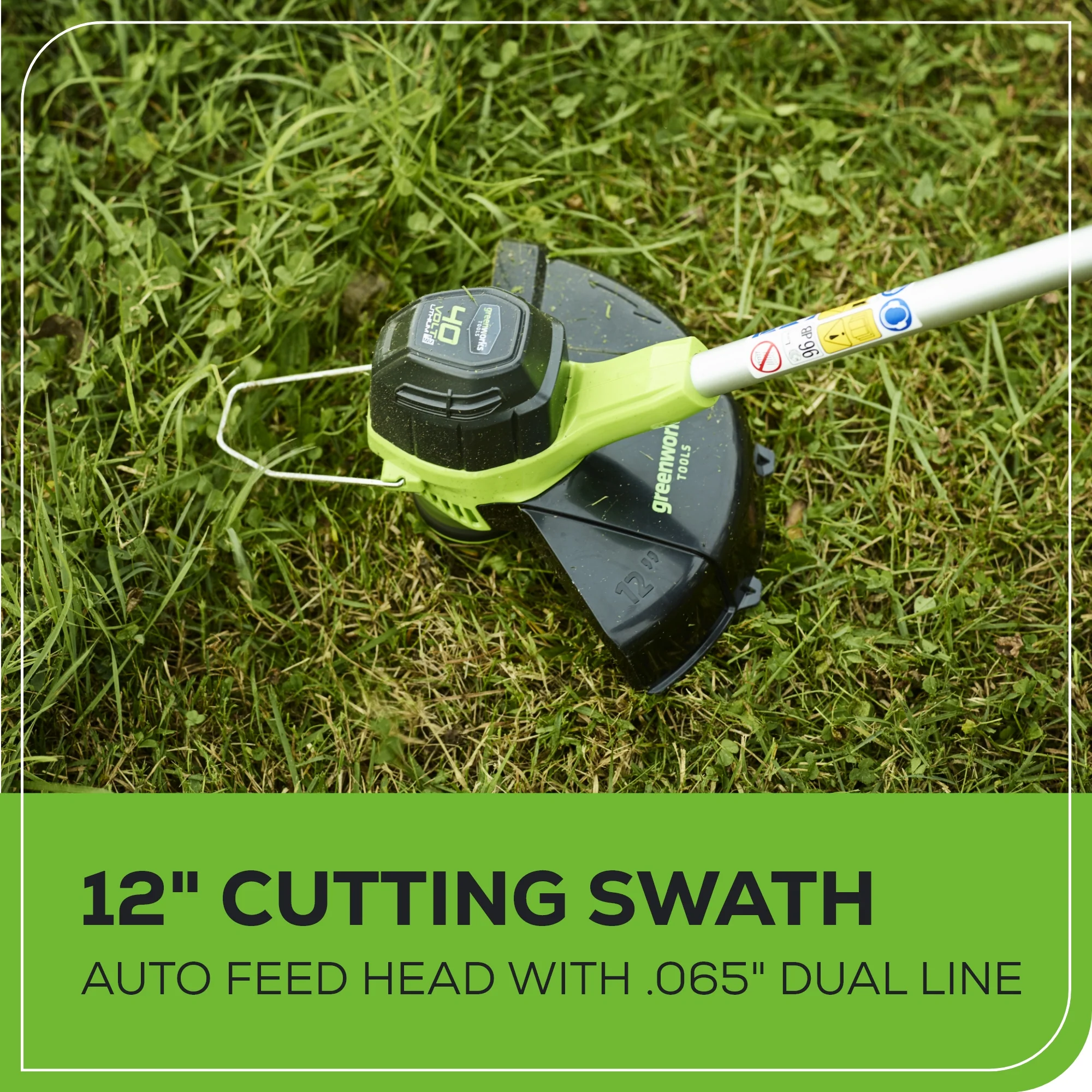 40V 12 Cordless String Trimmer and Leaf Blower Combo w/ 2.0Ah Battery