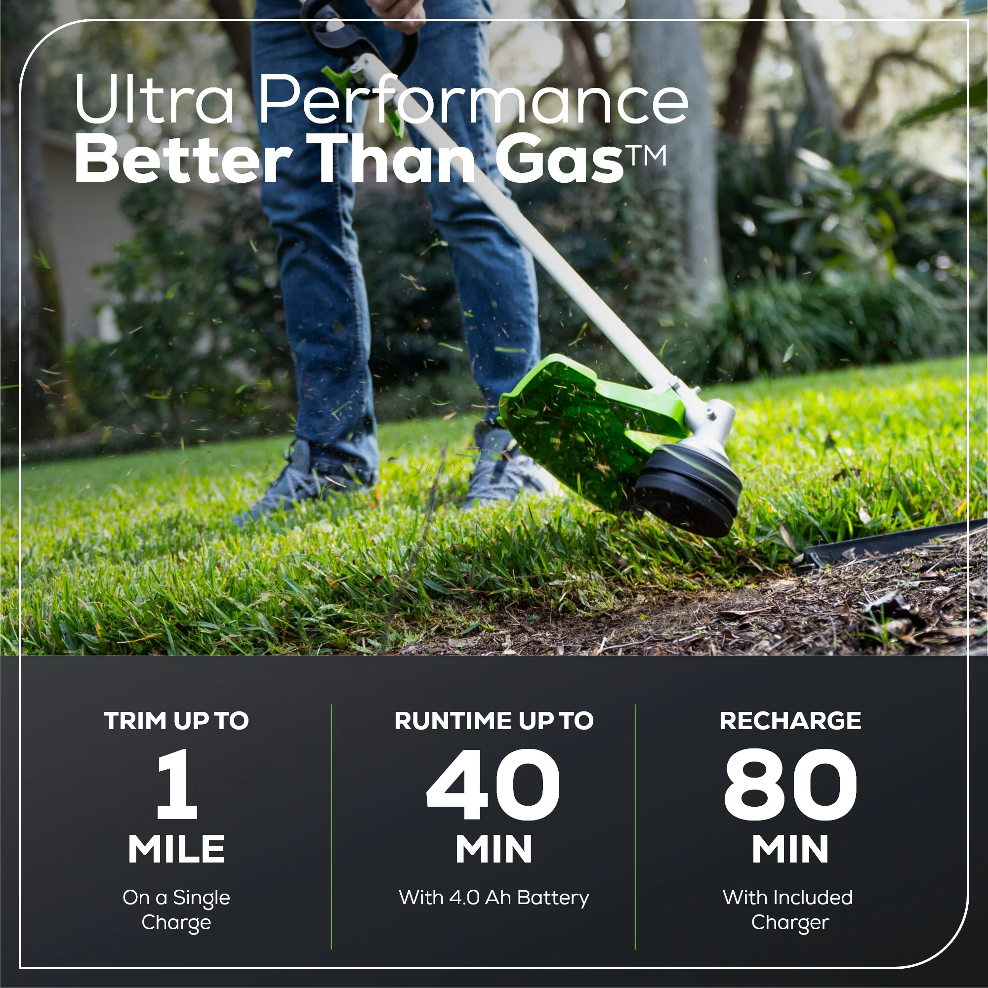 60V 16 Cordless Battery String Trimmer (Attachment Capable) & 16 Hedge Trimmer Attachment Combo Kit w/ 4.0 Ah Battery & Charger