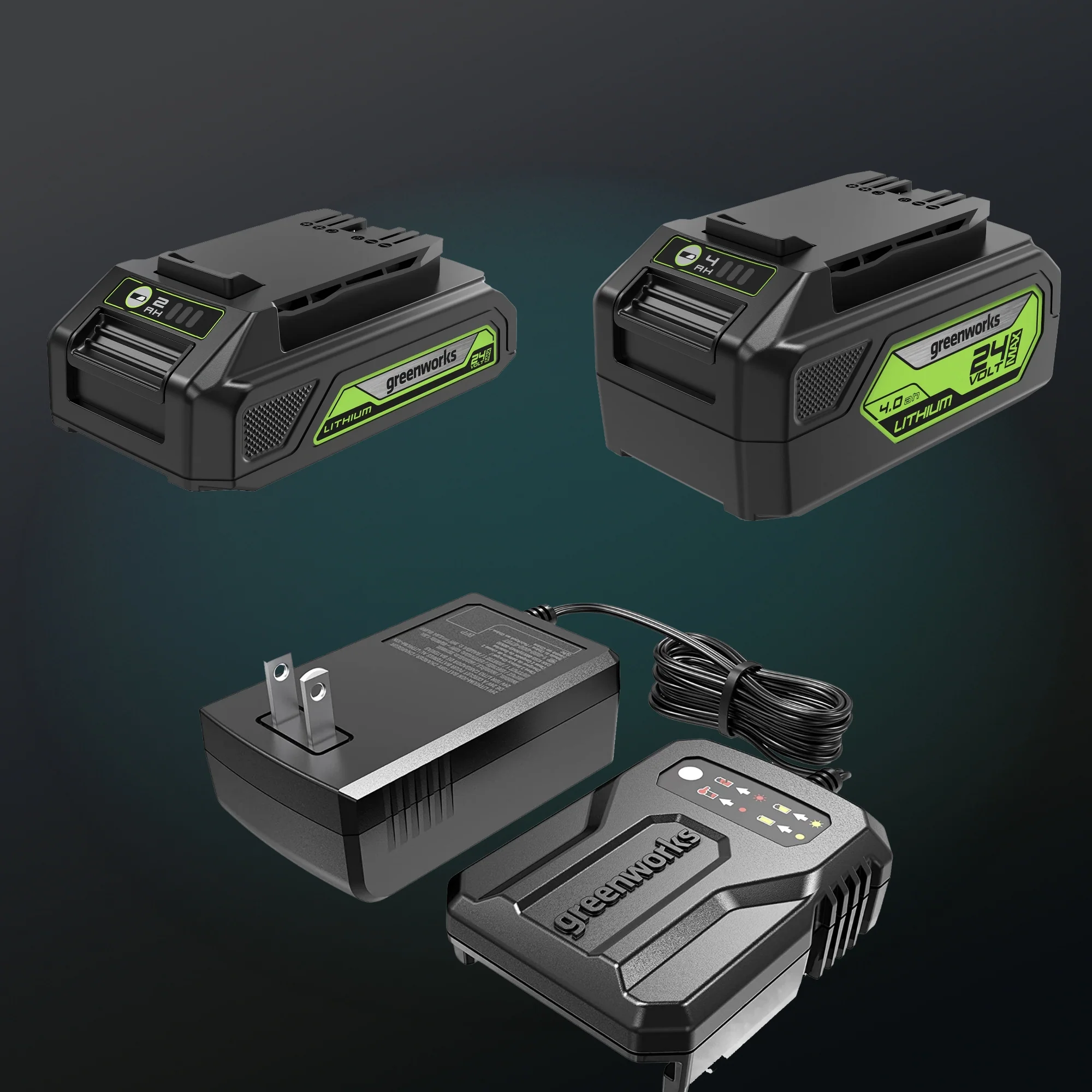 24V 5-Tool Power Tool Combo Kit w/ (1) 2.0Ah, (1) 4.0Ah Battery & Charger