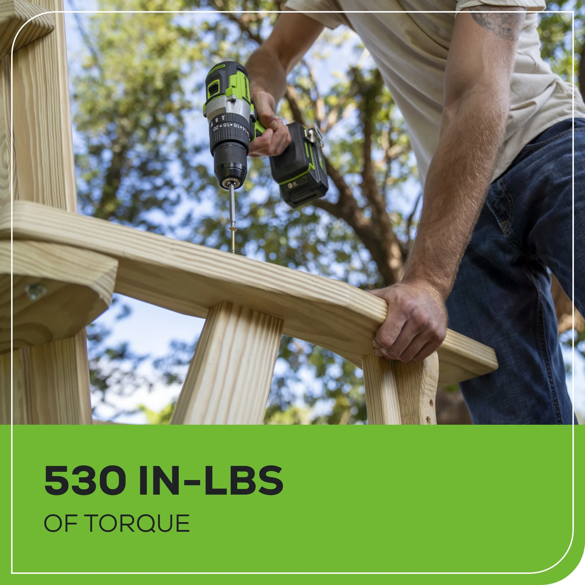 24V Brushless 1/2 530 in/lbs Hammer Drill (Tool Only)