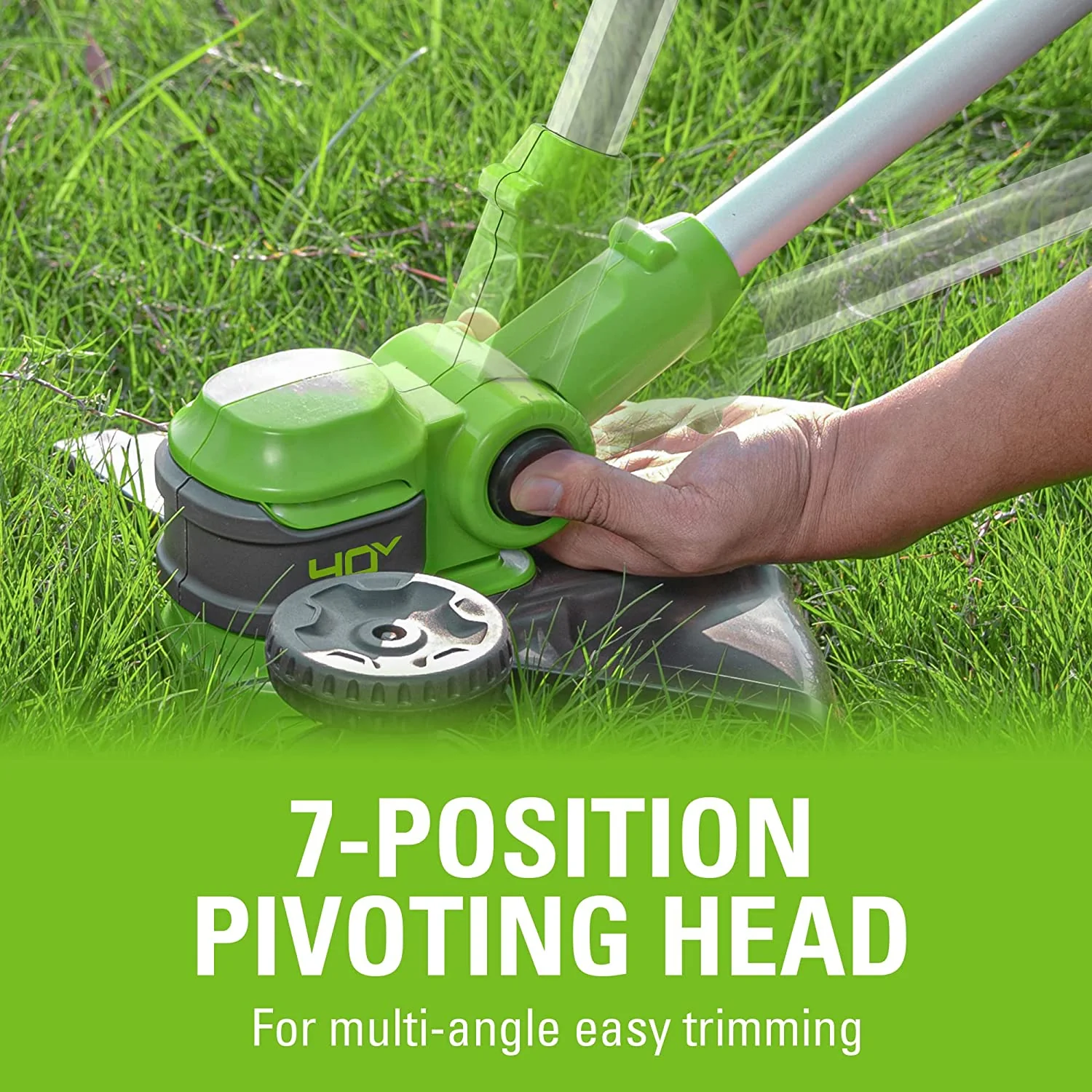 40V 20 Cordless Battery Push Mower 3pc Combo Kit w/ 4.0Ah Battery & Charger