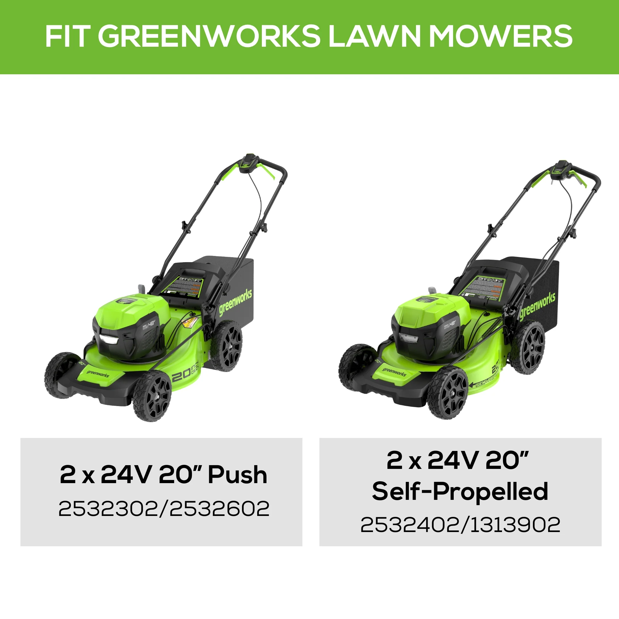 Replacement Lawn Mower Blade for Greenworks 20'' Cordless Mowers