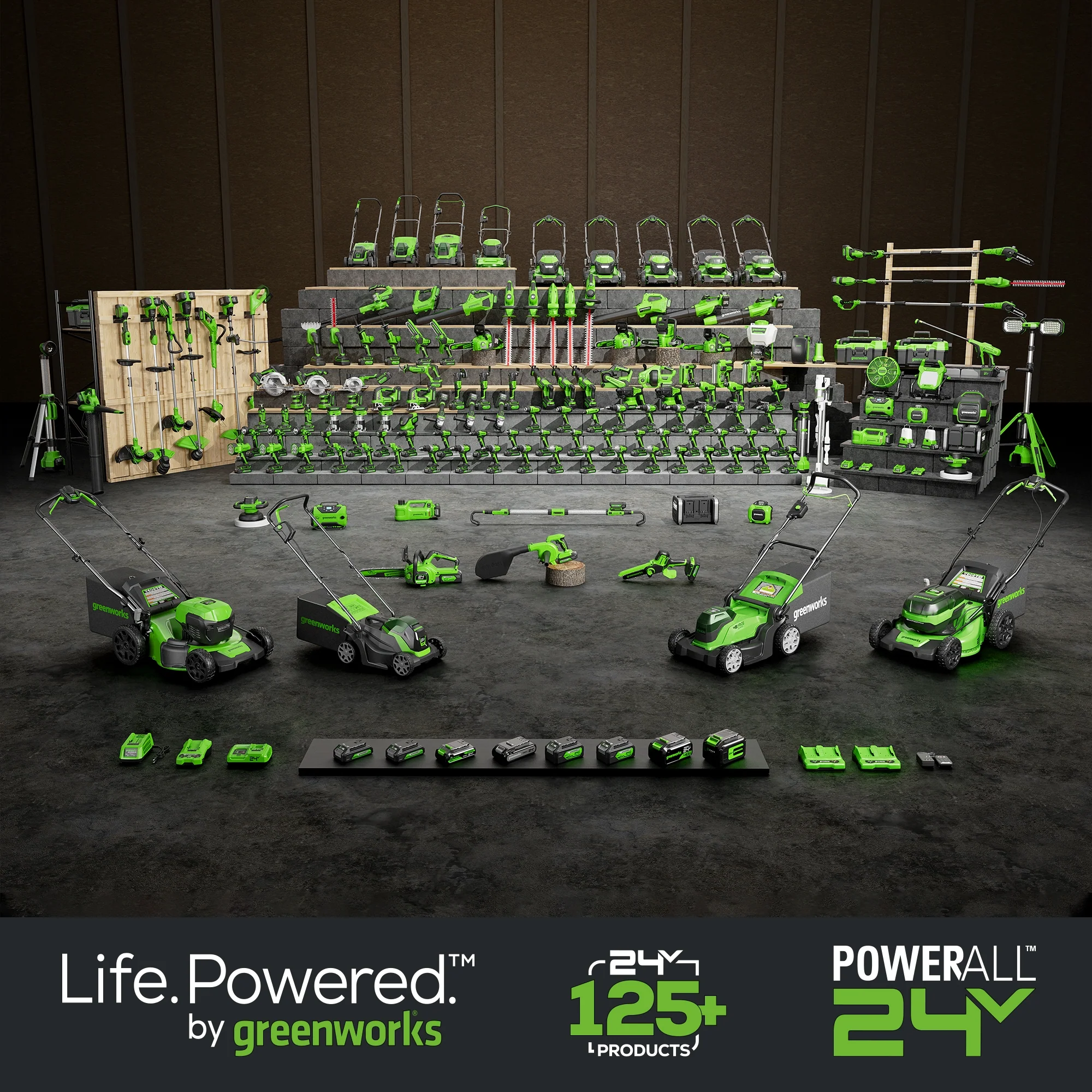 24V 22 Cordless Battery Rotating Handle Hedge Trimmer 3000 SPM (Tool Only)