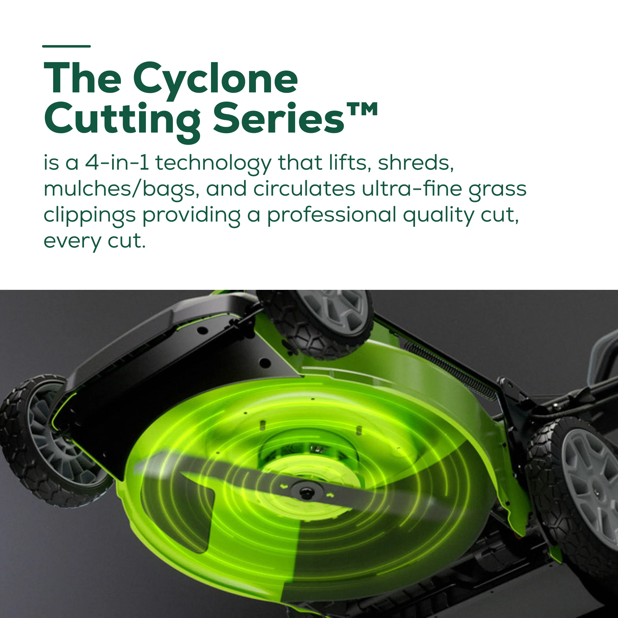 48V (2x24V) 21 Cordless Battery Self-Propelled Lawn Mower w/ Two (2) 5.0Ah USB Batteries & Dual Port Charger