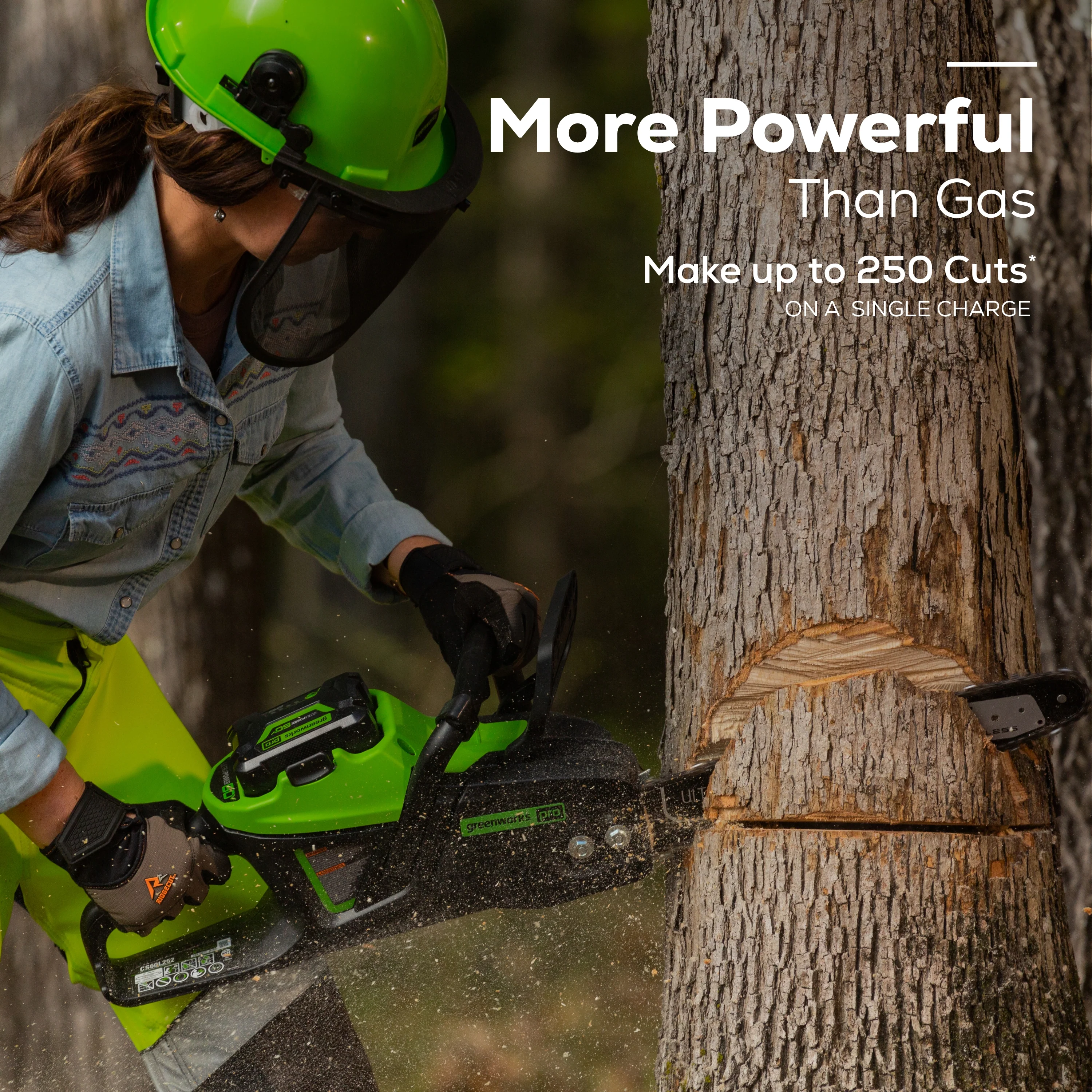 80V 16 2.0kW Cordless Battery Chainsaw (Tool Only)