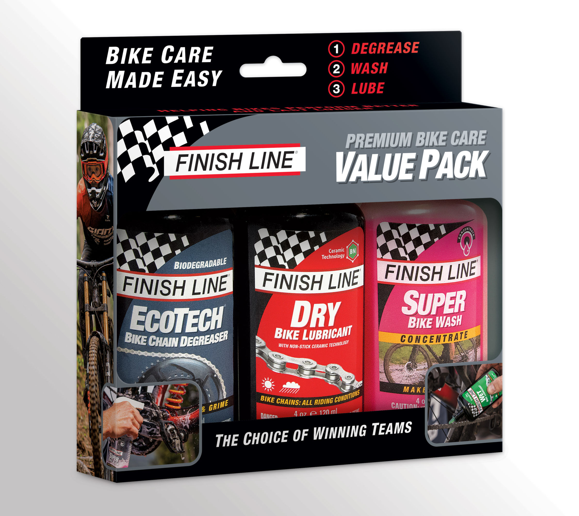Finish Line Premium Bike Care Value Pack