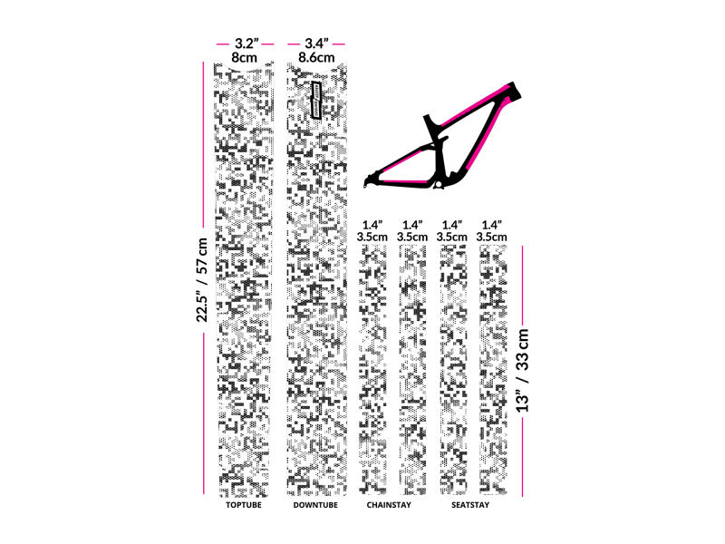 Ground Keeper Frame Protector Kit Camo