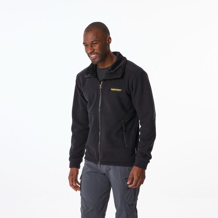 Men's Pro Elite Climber Full Zip Fleece Jacket Black