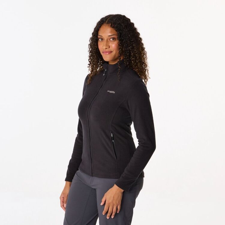 Women's Navis Full Zip Fleece Jacket Black