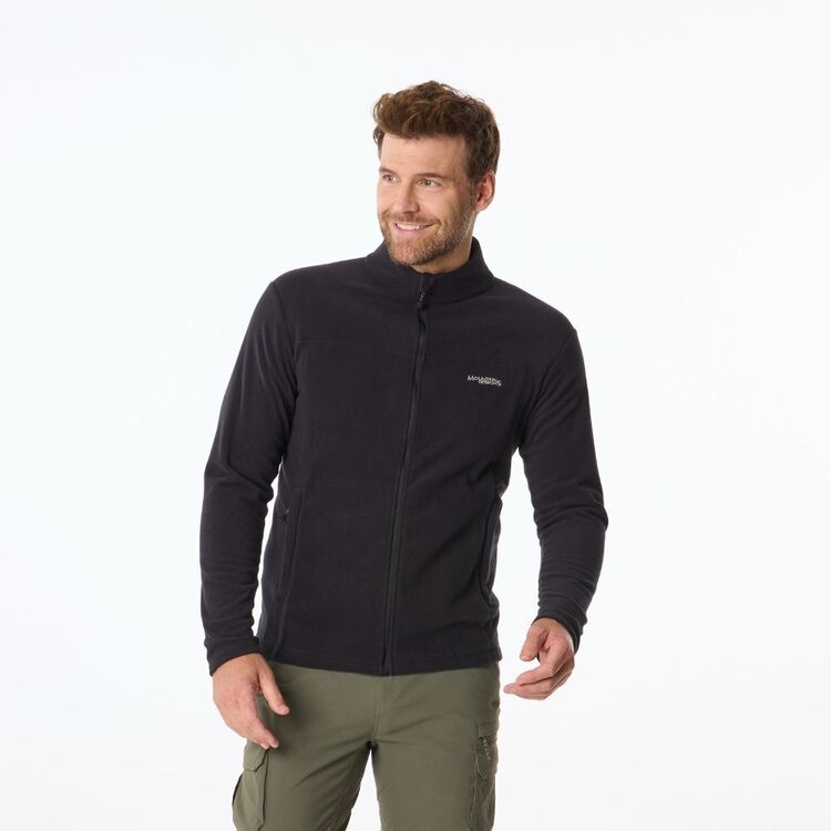 Men's Bruck Full Zip Fleece Jacket Black