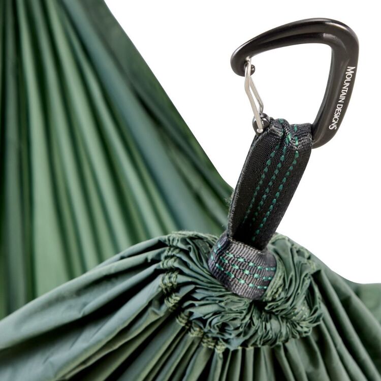 Mountain Designs Lightweight Double Hammock Dark Green Double